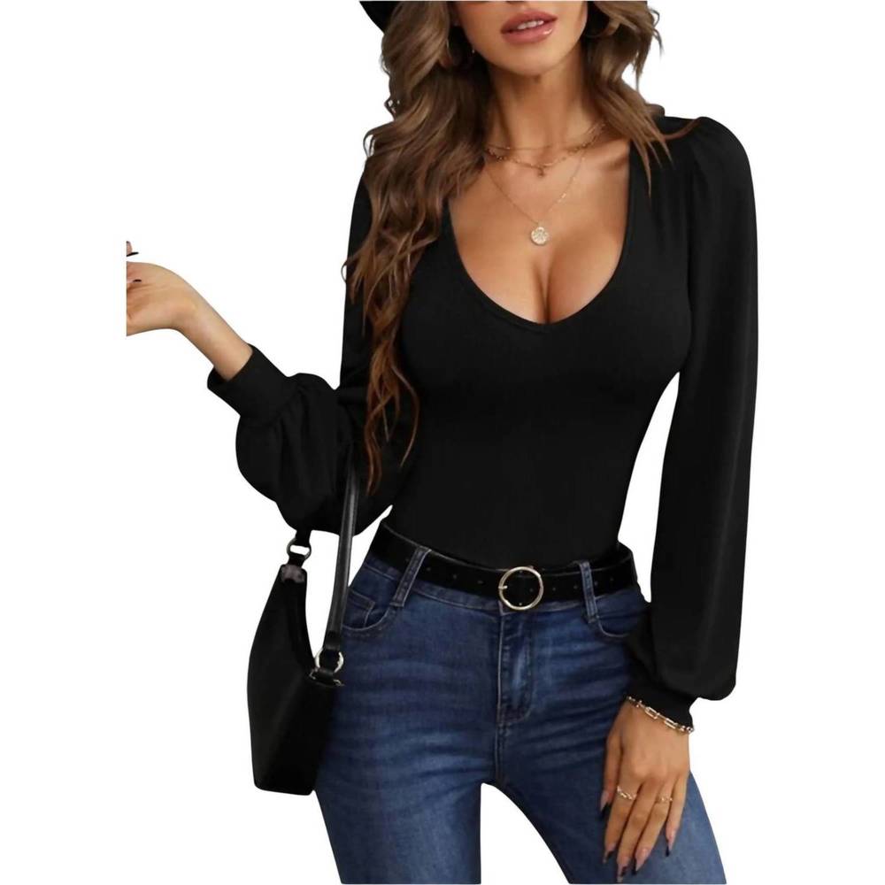 NEW WHOLESALESIR liv top in black